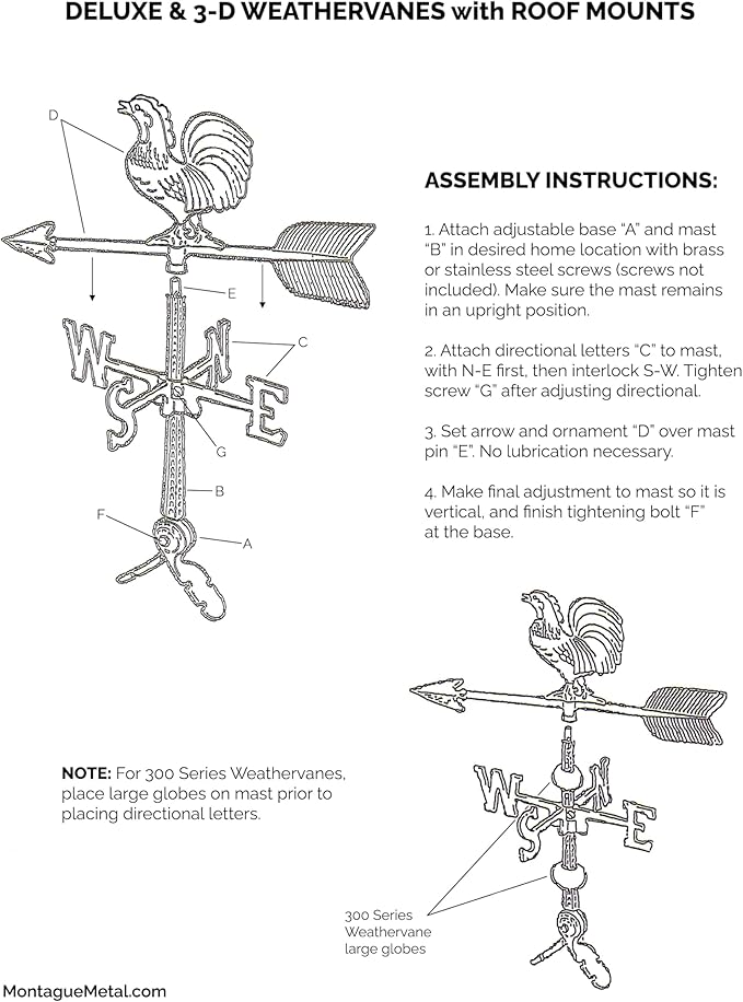 Sheep Weathervane - Metal Sheep Weathervane - Roof Mount Included - 4 Mount Options - 14 Colors Available