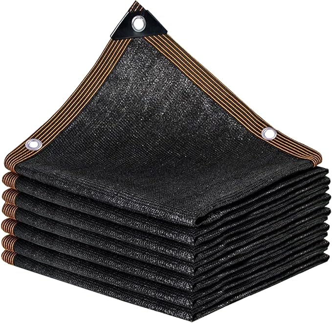 Garden Shade Cloth, 80%-90% Resistant Sun Shade Neting Mesh Tarp with HDPE Material and Reinforced Grommets, Sunblock Trap for Greenhouse Plant Pergola Backyard Patio, 10x20FT