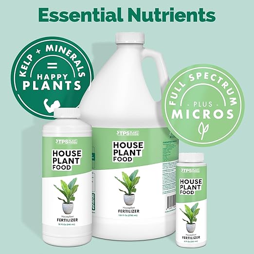 Houseplant Fertilizer for Indoor Plants, Premium Liquid Plant Food for Gardening, Concentrated Liquid Plant Food 8 oz (250mL)