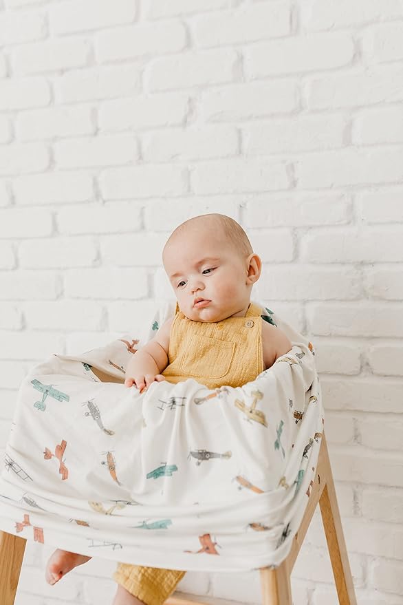 Copper Pearl Multi-Use Cover: Car Seat Covers, Nursing Cover, and Stroller Cover for Sun - Stretchy Fabric, All-Season Use, Stylish Designs, Easy Access for Moms - Ace