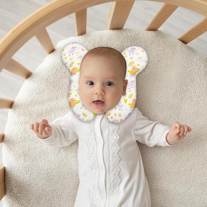 Baby Neck Pillow - Upgraded Baby Support Travel Head Pillow, Portable Headrest for Toddlers & Children for Car Rides, Planes, Road Trips (A1)