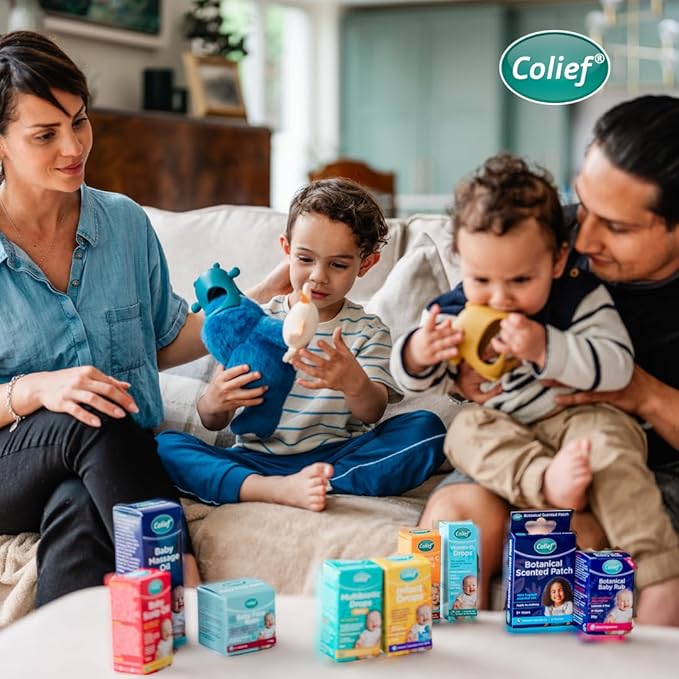 Colief Baby Face Balm Stick 30g | 100% Natural Shea Butter, Rosehip Oil, and Chamomile Coconut Oil | Gently Moisturise Baby's Dry & Sensitive Skin | for Babies from Birth