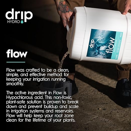 Flow Quart | Non-Toxic Hypochlorous Acid Solution | Maintain Clean Irrigation Systems and Healthy Root Zones