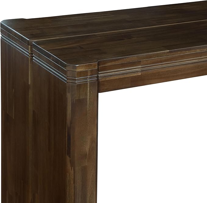 X12DA-0C8-32 - 14 Pieces Dining Set Includes an Extendable Rectangle Kitchen Table, 1 Coffee Table and 12 Polyester Fabric Dining Chairs, 39x120 Inch, Antique Walnut