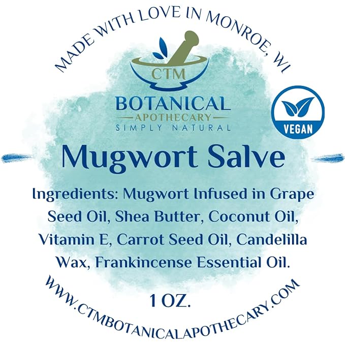 Mugwort (Artemisia vulgaris) Salve (1 OZ.)