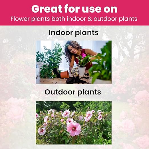 Concentrated Liquid Enzyme-Based Organic Plant Food | Organic Plant Fertilizer & Bloom Booster | Ideal for Flowers, Fruits & Vegetables, Indoor & Outdoor Gardening (8.45oz)