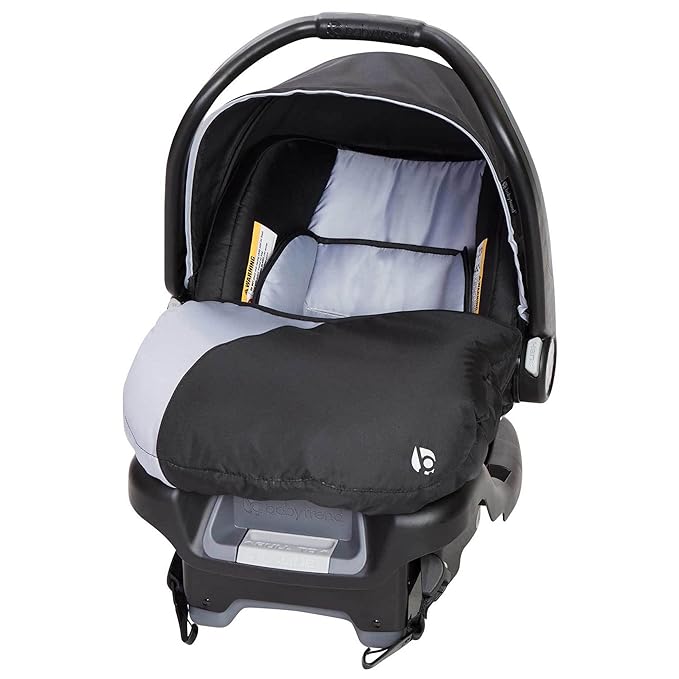 Baby Trend Infant and Toddler Double Stroller & Car Seat Combo, 2 Pc Set, Stormy - Portable and Lightweight Stroller Duo and Car Seat Travel System Tandem