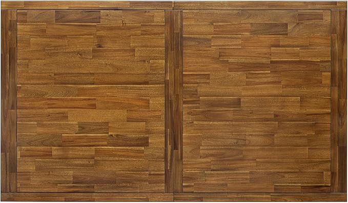 Luxe by East West Furniture - LET-AWA-TP - a Wooden Dining Table with Removable Rectangular Tabletop – Antique Walnut