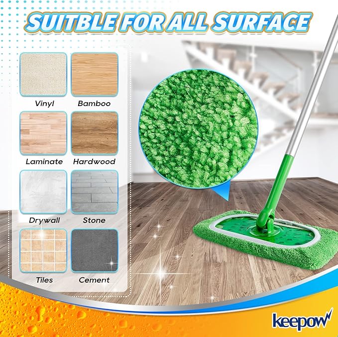 KEEPOW Reusable Wet Pads Refills Compatible
