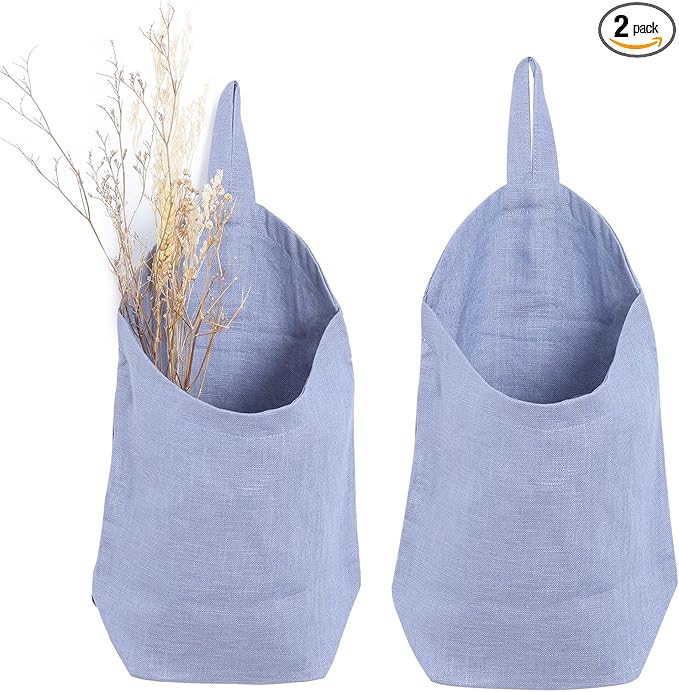 100% Linen Hanging Bags