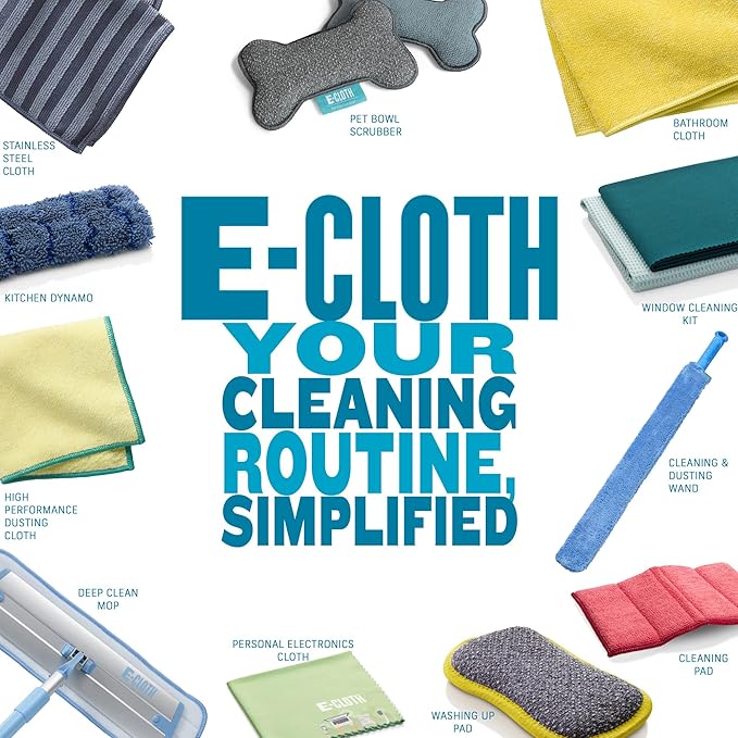 E-Cloth Cleaning & Dusting Wand, Premium Microfiber Dusters
