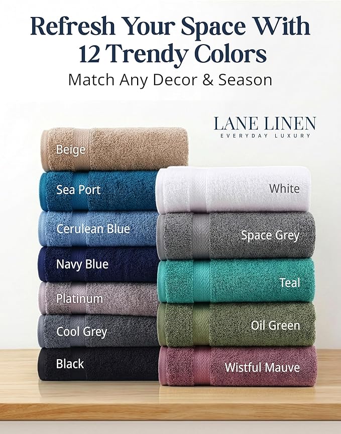 Lane Linen Bathroom Towels Sets