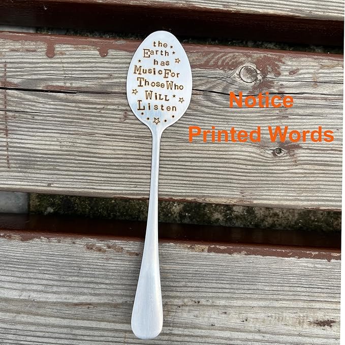 Garden Plant Marker Friendship Gift for Women Gardeners, Plant Stake Label Sign Tag Gardening Gifts for Woman Plant Lovers, Metal Garden Decoration (Who Will Listen)