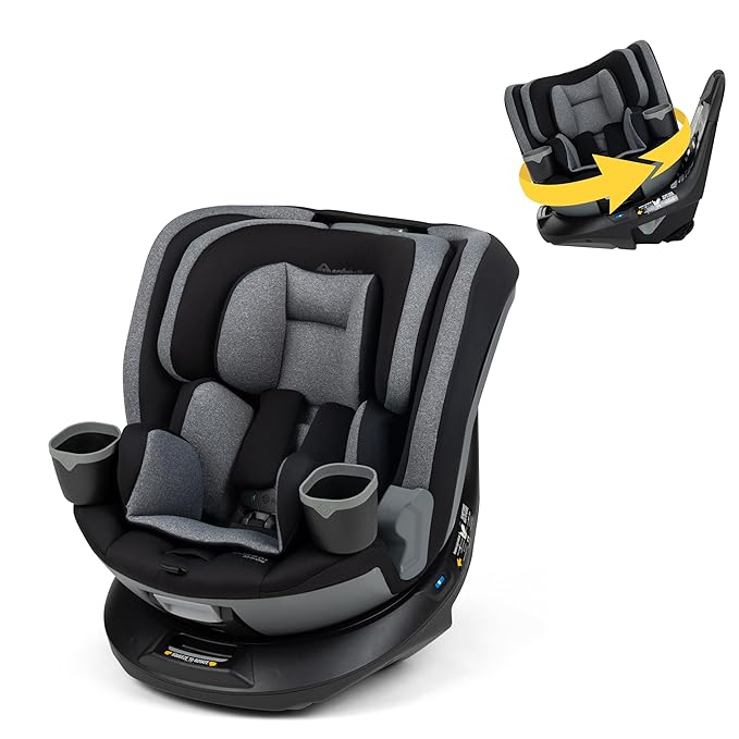 Safety 1st Turn and Go 360 DLX Rotating All-in-One Convertible Car Seat, Stonington