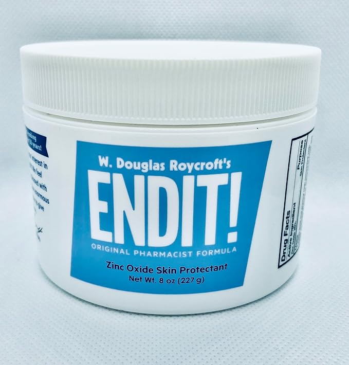 EndIt Topical Ointment – Quick Relief for Diaper Rash, Various Rashes & Poison Ivy, 20% Zinc Oxide Healing Cream for Daily Relief & Prevention