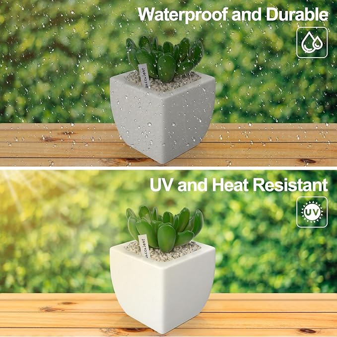 YaeCCC 1000 Pcs 4 Inches Plant Labels Plastic Plant Tags Nursery Garden Labels Pot Marker Garden Stake Tags for Fruit Trees, Flowers, Shrubs, etc