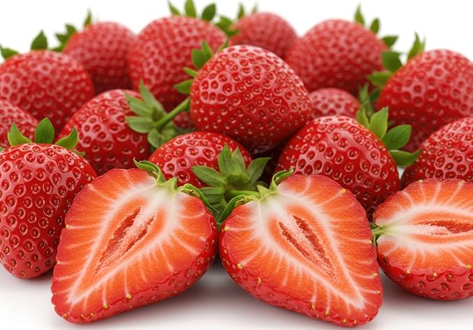 Sugar Berry Red Strawberry Plants for Growing - Prolific New Breed with Huge Yields and Amazing Sweet Flavor (20 Plants)