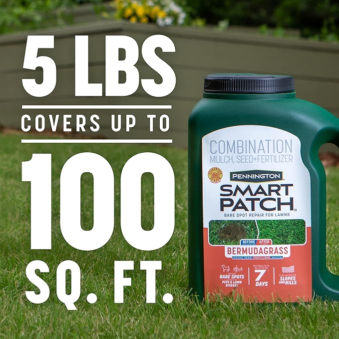 Pennington Smart Patch Bermudagrass Mix Jug 5 lb