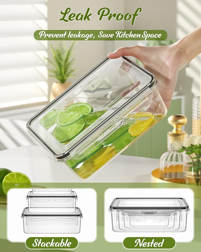 40 Piece Food Storage Containers
