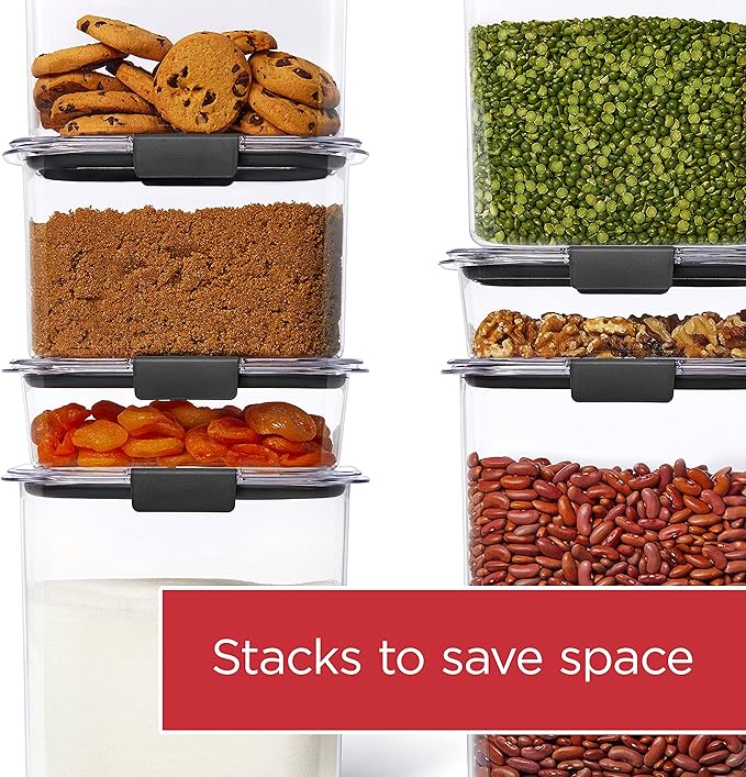 Rubbermaid Brilliance 12-Cup Airtight Food Storage Container