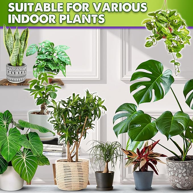 DUSPRO Recycle Pre-Mixed House Plant Soil Aroid Potting Mix 7-in-1 with Coco Coir, Peat Moss, Perlite, Worm Casting, Pumice, Pine Bark & Gypsum, Tropical Potting Mix for Indoor Plants, Herbs 2QRT
