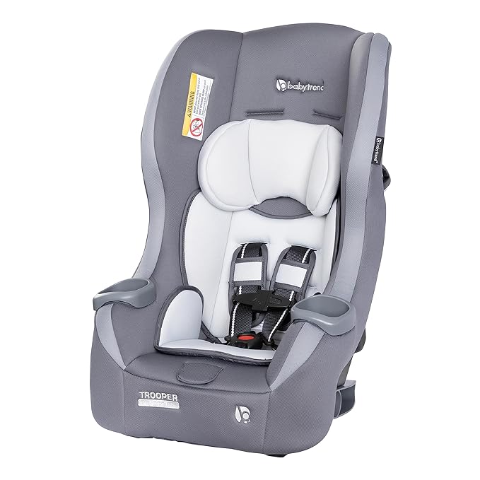 Baby Trend Trooper™ 3-in-1 Convertible Car Seat, Dash Grey
