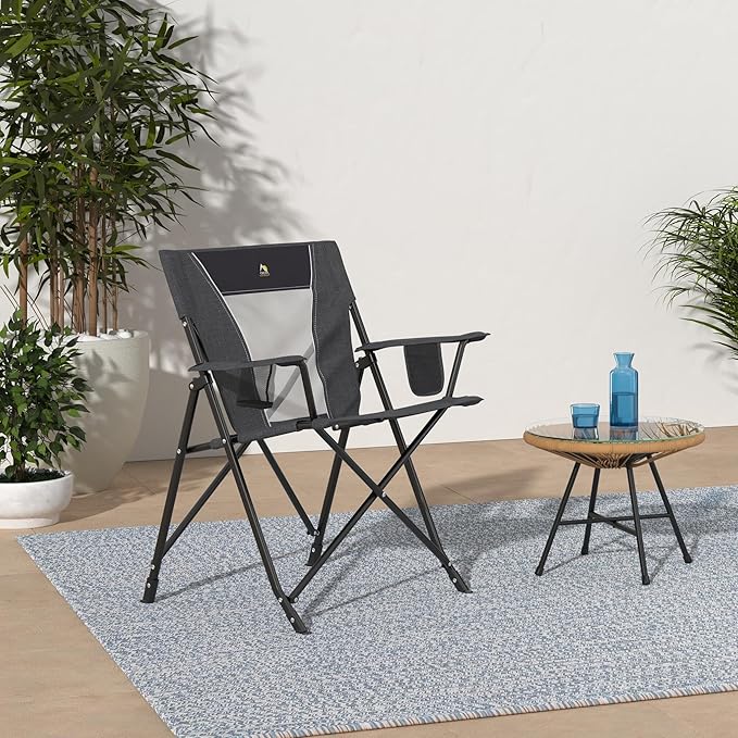 GCI Outdoor Comfort Pro Chair, Heathered Pewter Gray