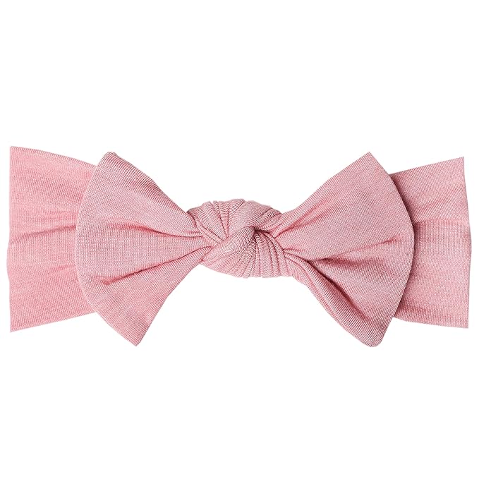 Copper Pearl Baby Bows: Stylish Headbands for Baby Girls, Premium Soft and Stretchy Baby Headbands, Perfect for Newborns, Trendy Designs - Darling